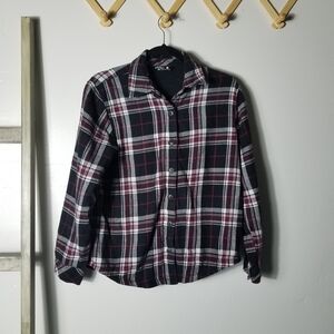 RIDERS BY LEE WOMEN'S FLEECE LINED FLANNEL SIZE SMALL